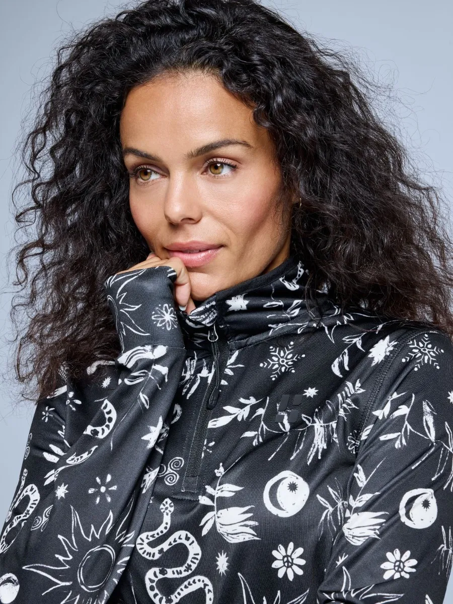 Poederbaas Skipully Dames Cabin Life Black Multi