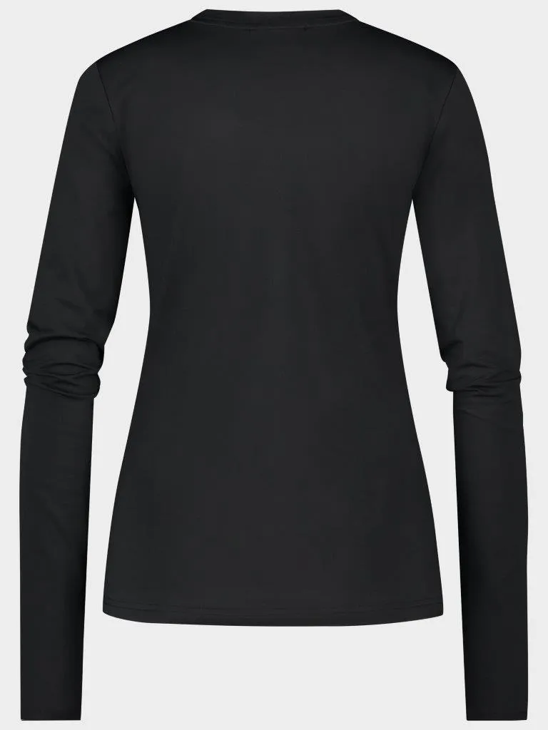 Poederbaas Four Seasons Lightweight Longsleeve Dames Zwart