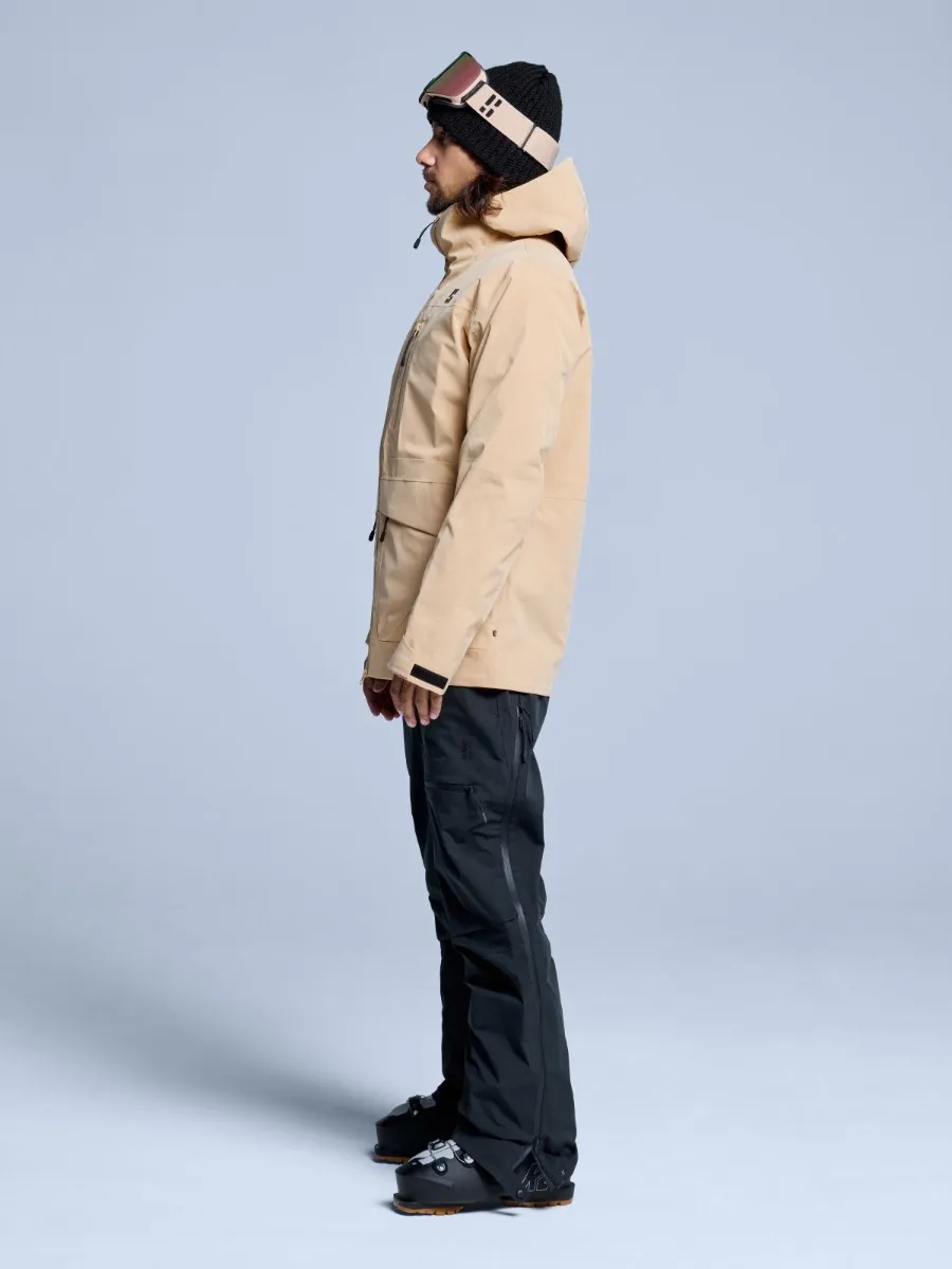 Poederbaas Skibroek Heren Freeride 3L Hardshell Zwart