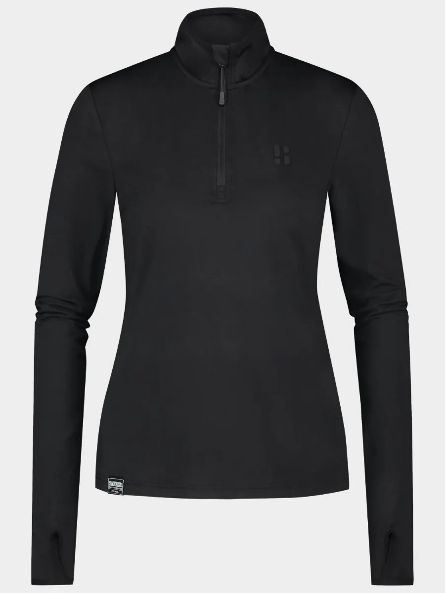 Poederbaas Midlayer Pully Dames Four Seasons Lightweight Zwart