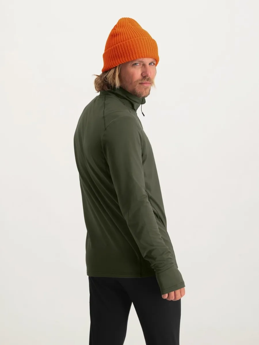 Poederbaas Midlayer Pully Heren Four Seasons Lightweight Groen