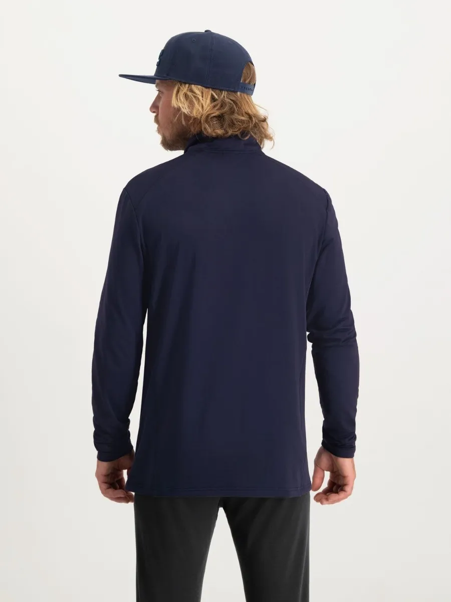 Poederbaas Midlayer Pully Heren Four Seasons Lightweight Navy