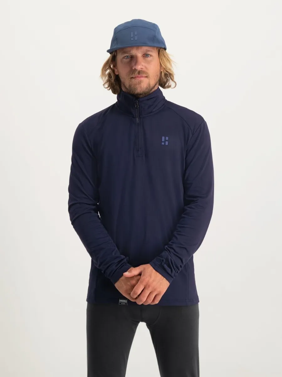 Poederbaas Midlayer Pully Heren Four Seasons Lightweight Navy
