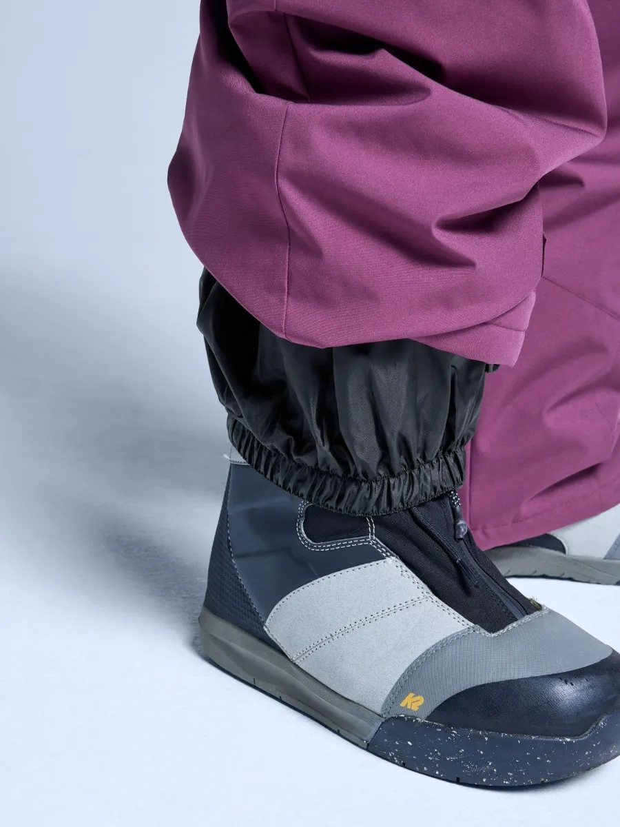 Poederbaas Skibroek Unisex Park Bordeaux