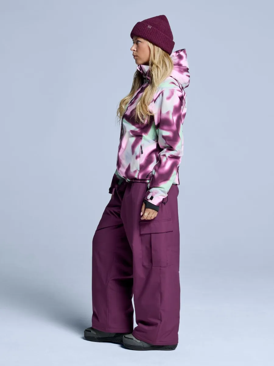 Poederbaas Skibroek Unisex Park Bordeaux