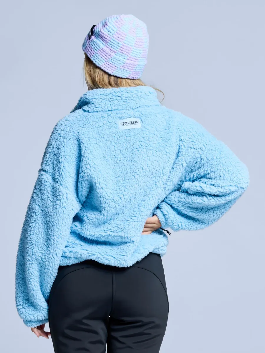 Poederbaas Fluffy Jacket Dames Four Seasons Ice Blue