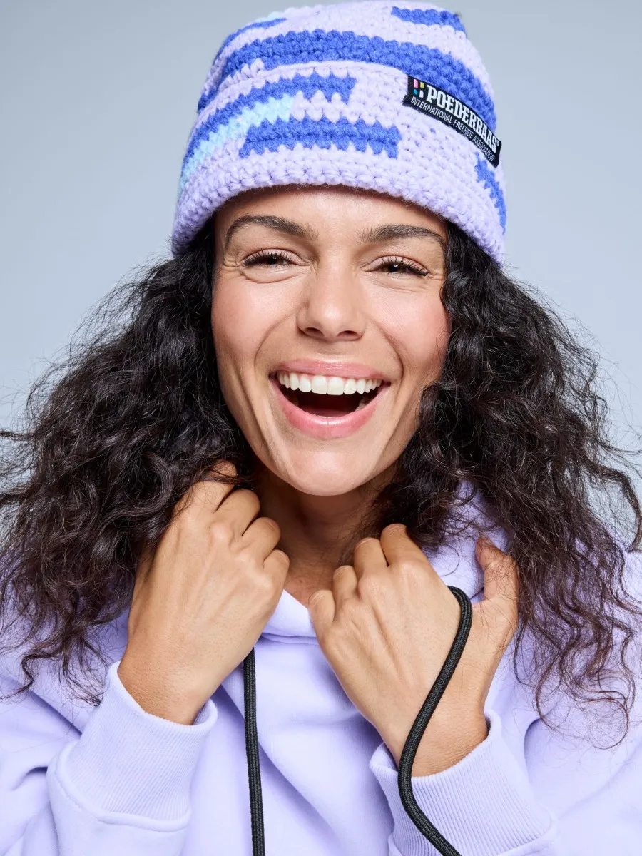 Poederbaas Muts Dames Freeride Lila