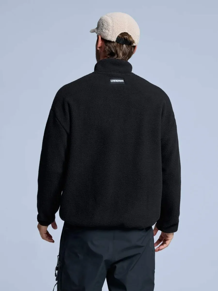 Poederbaas Sherpa Jacket Heren Four Seasons Zwart