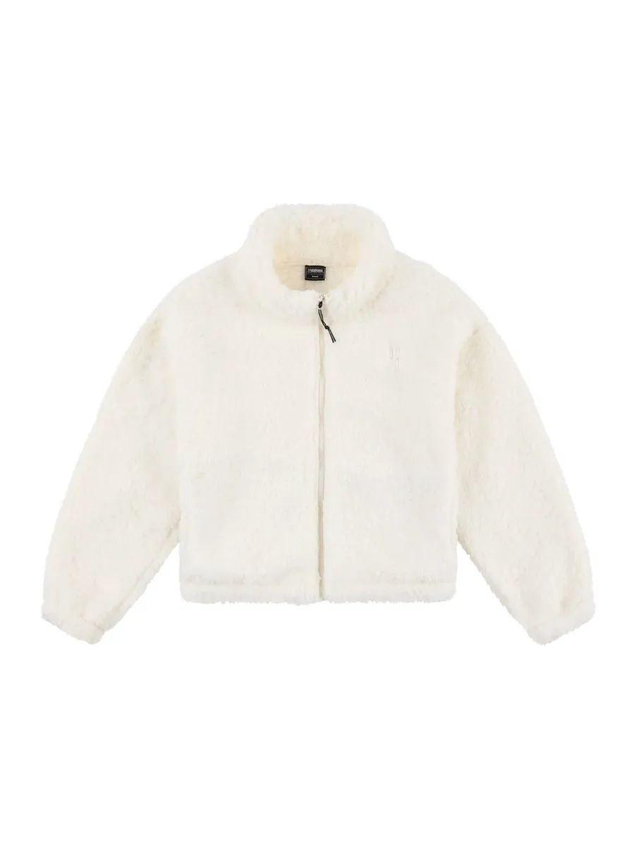 Poederbaas Fluffy Jacket Dames Four Seasons Off White