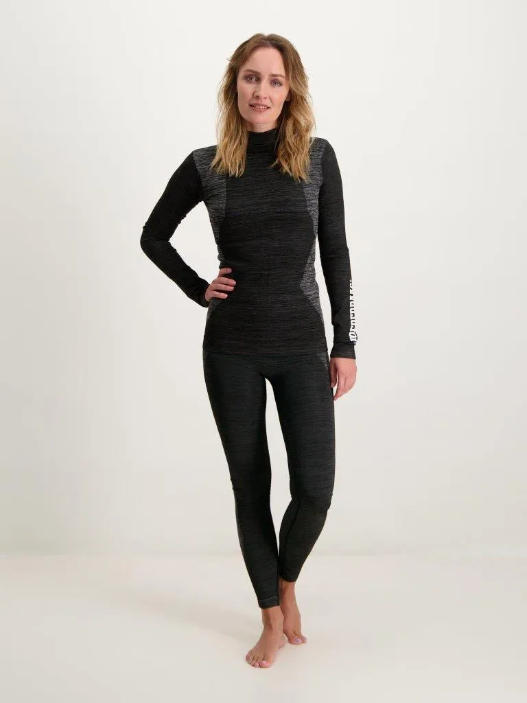 Poederbaas Thermo Legging Dames Technical Zwart