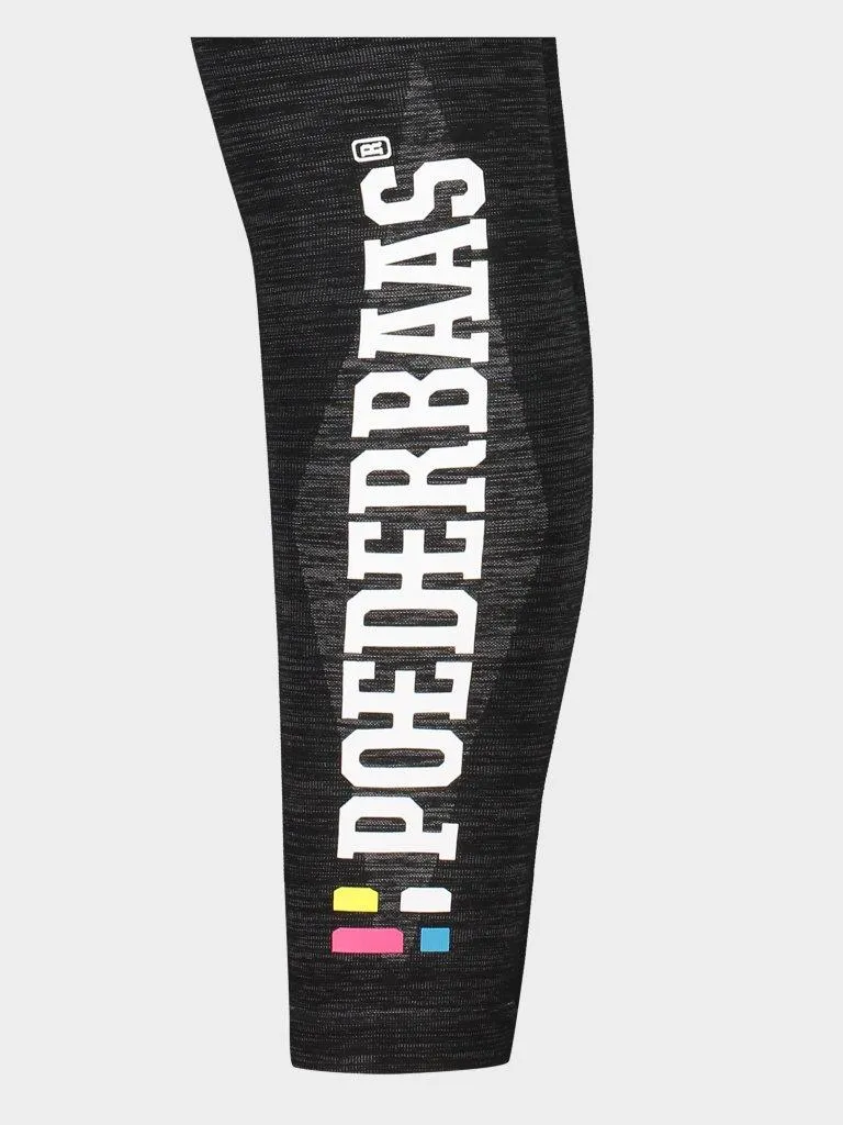 Poederbaas Thermo Legging Dames Technical Zwart