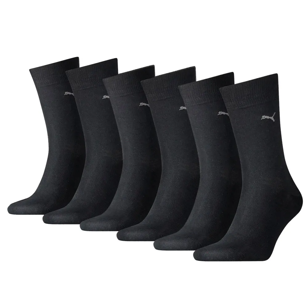 Puma Herensokken Classic 6-pack Zwart