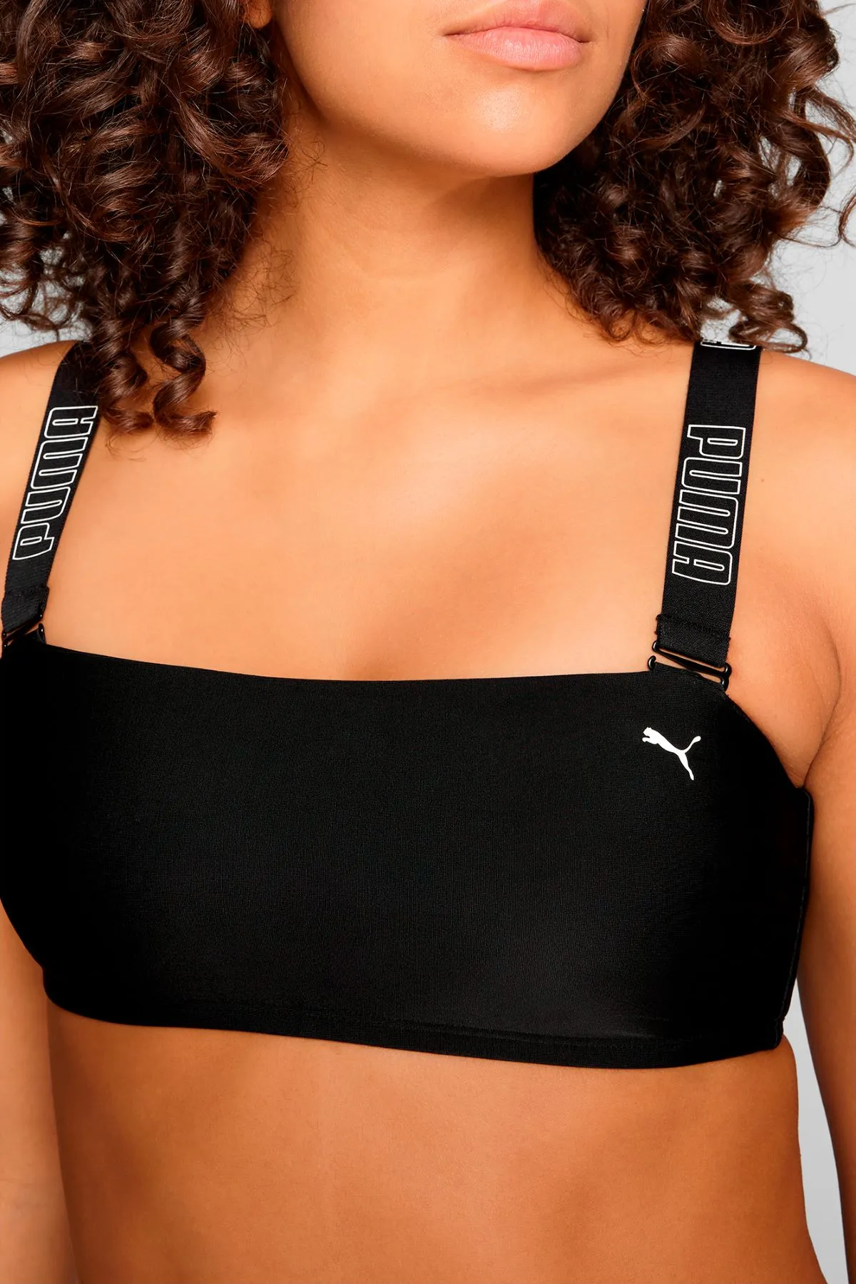 Puma Bikinitopje Bandeau Zwart