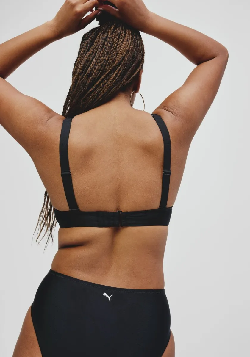 Puma Bikinitopje Scoop Neck Zwart