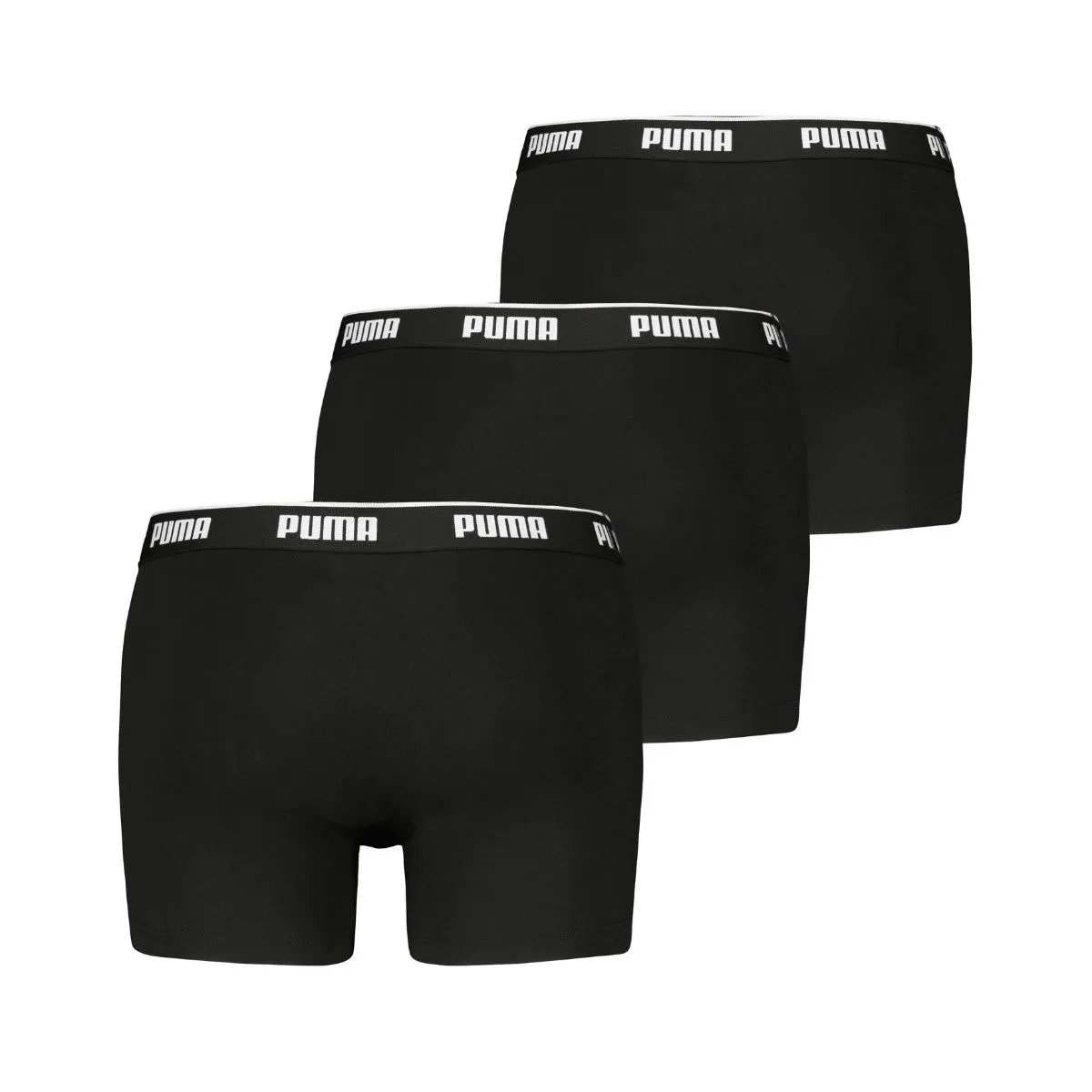 Puma Boxershorts Everyday 3-pack Black / Black