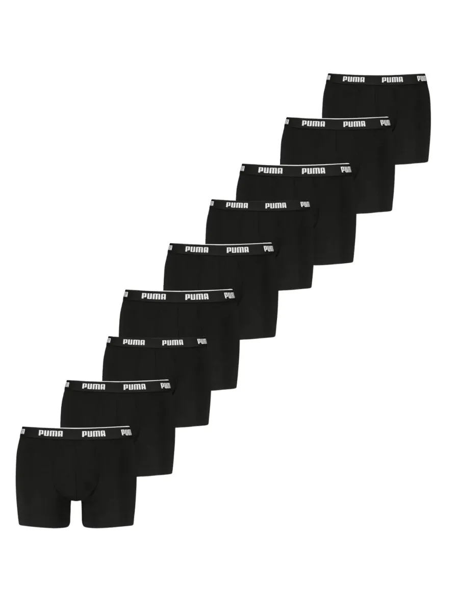 Puma Boxershorts Everyday 9-pack Black / Black