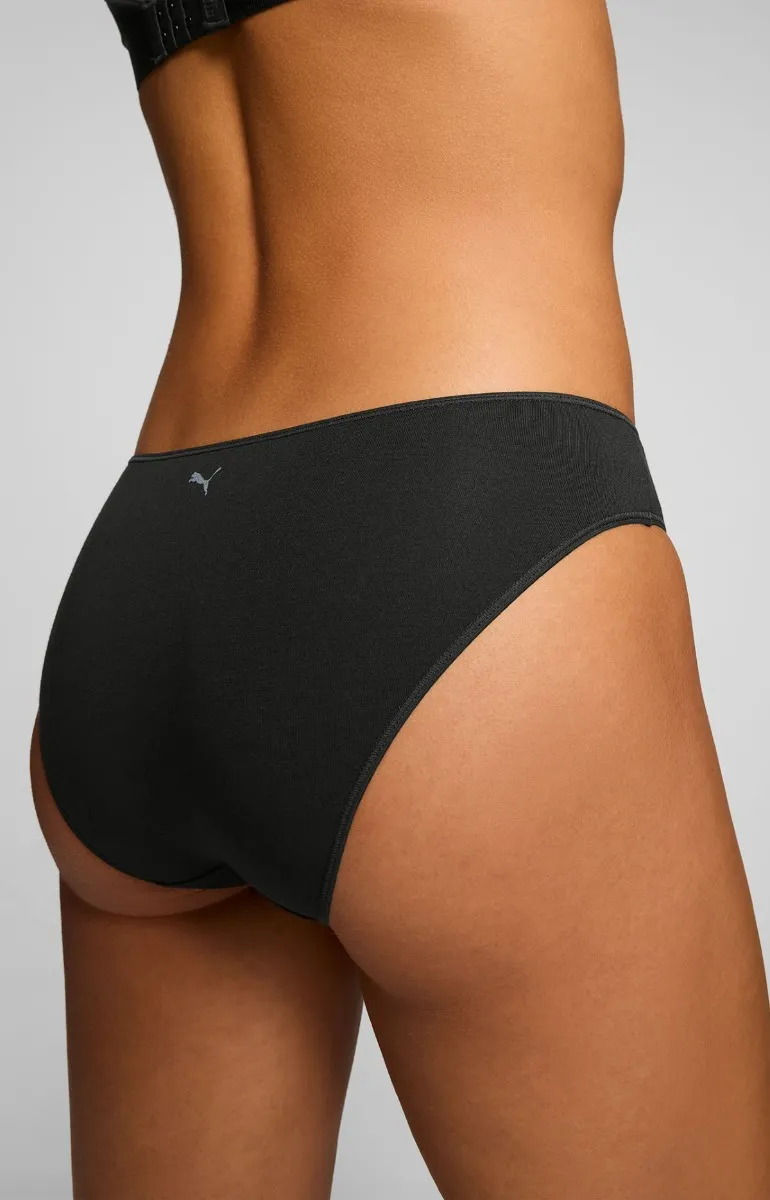 Puma Dames Briefs 3-pack Zwart