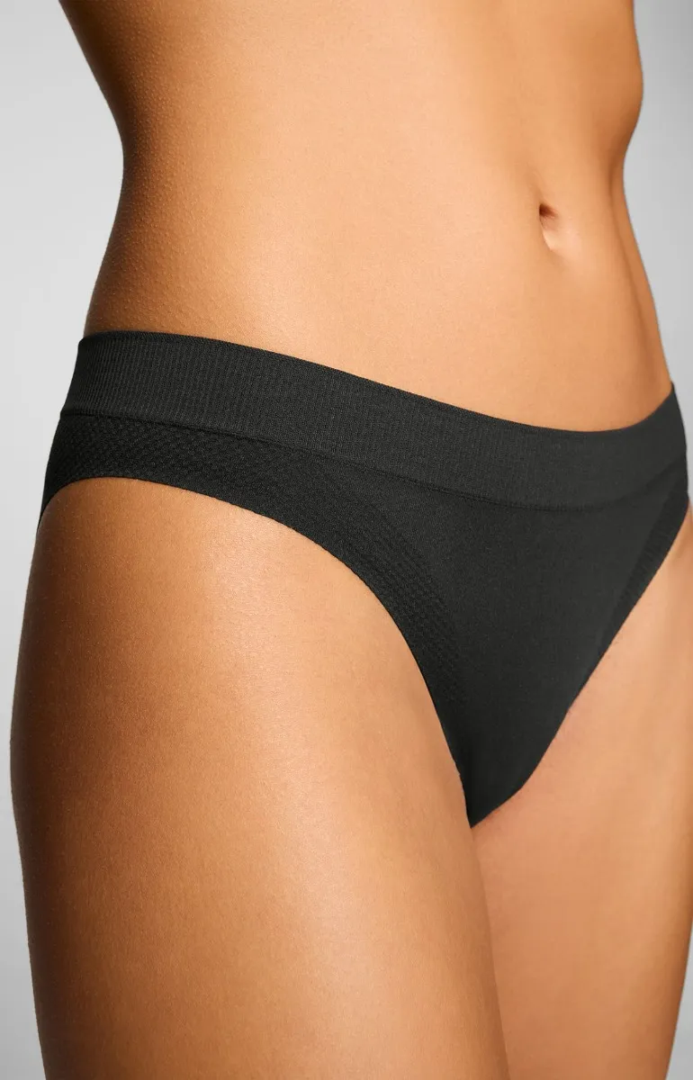 Puma Dames Sport Briefs 3D Knit 2-pack Zwart