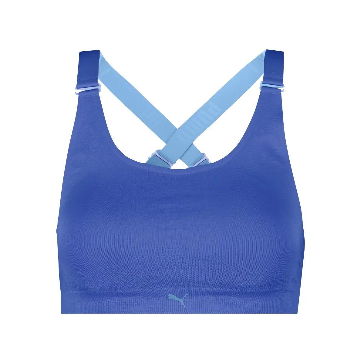 Puma Dames Sporttop 3D Knit Blauw