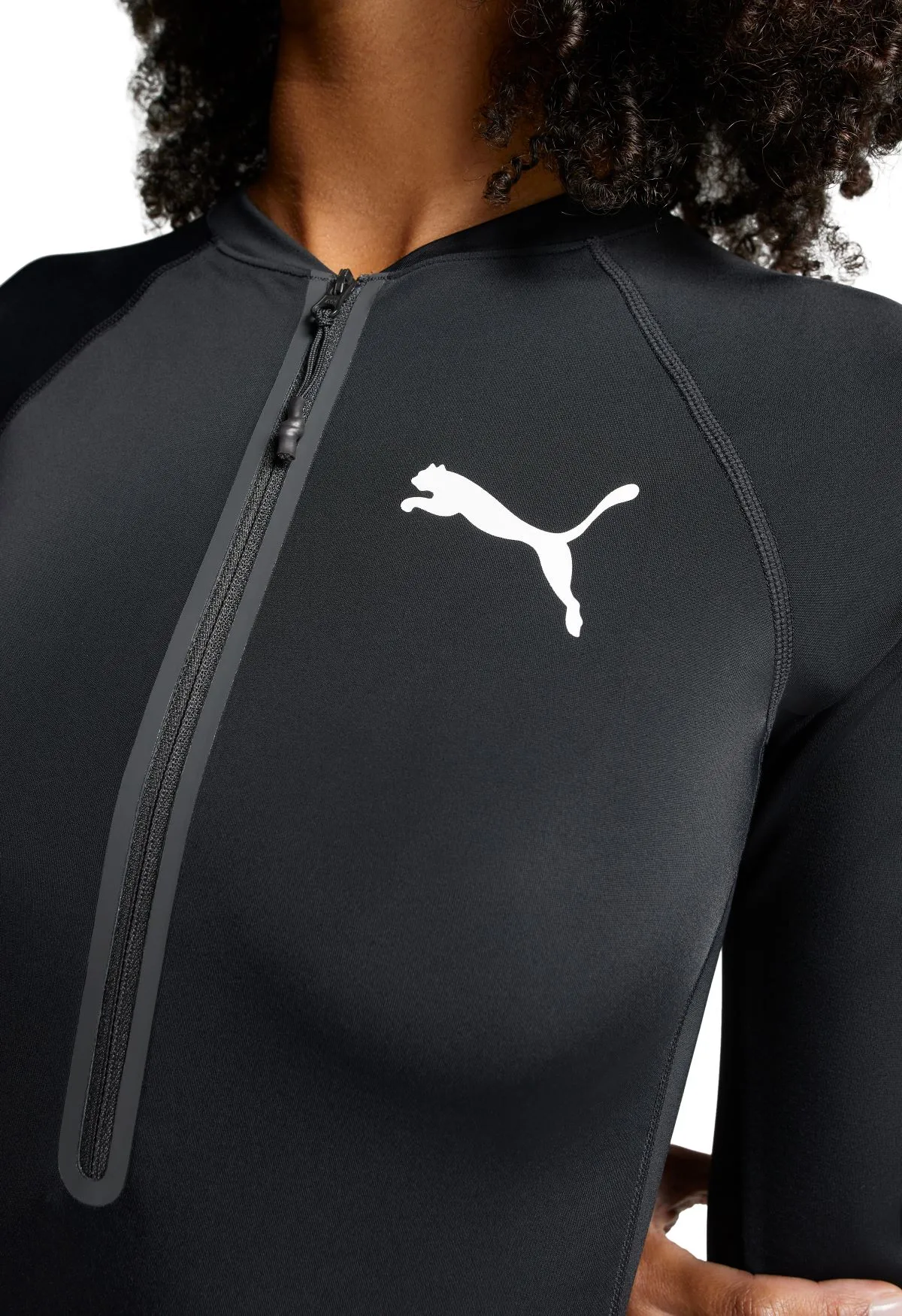 Puma Long Sleeve Surfpak Dames Zwart