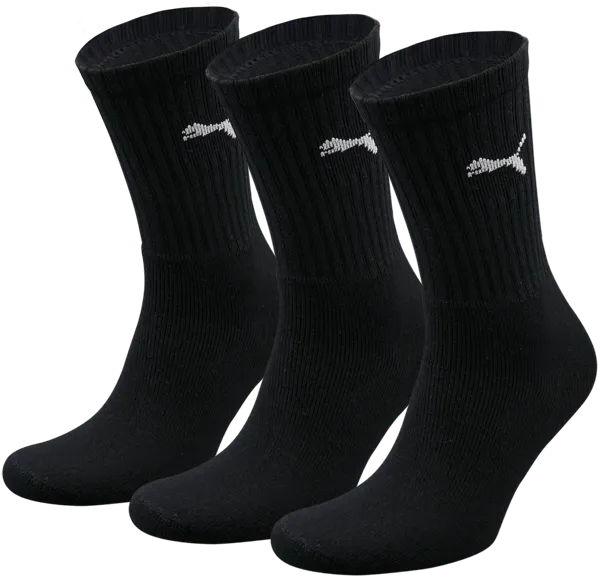 Puma Sportsokken Zwart 6-pack