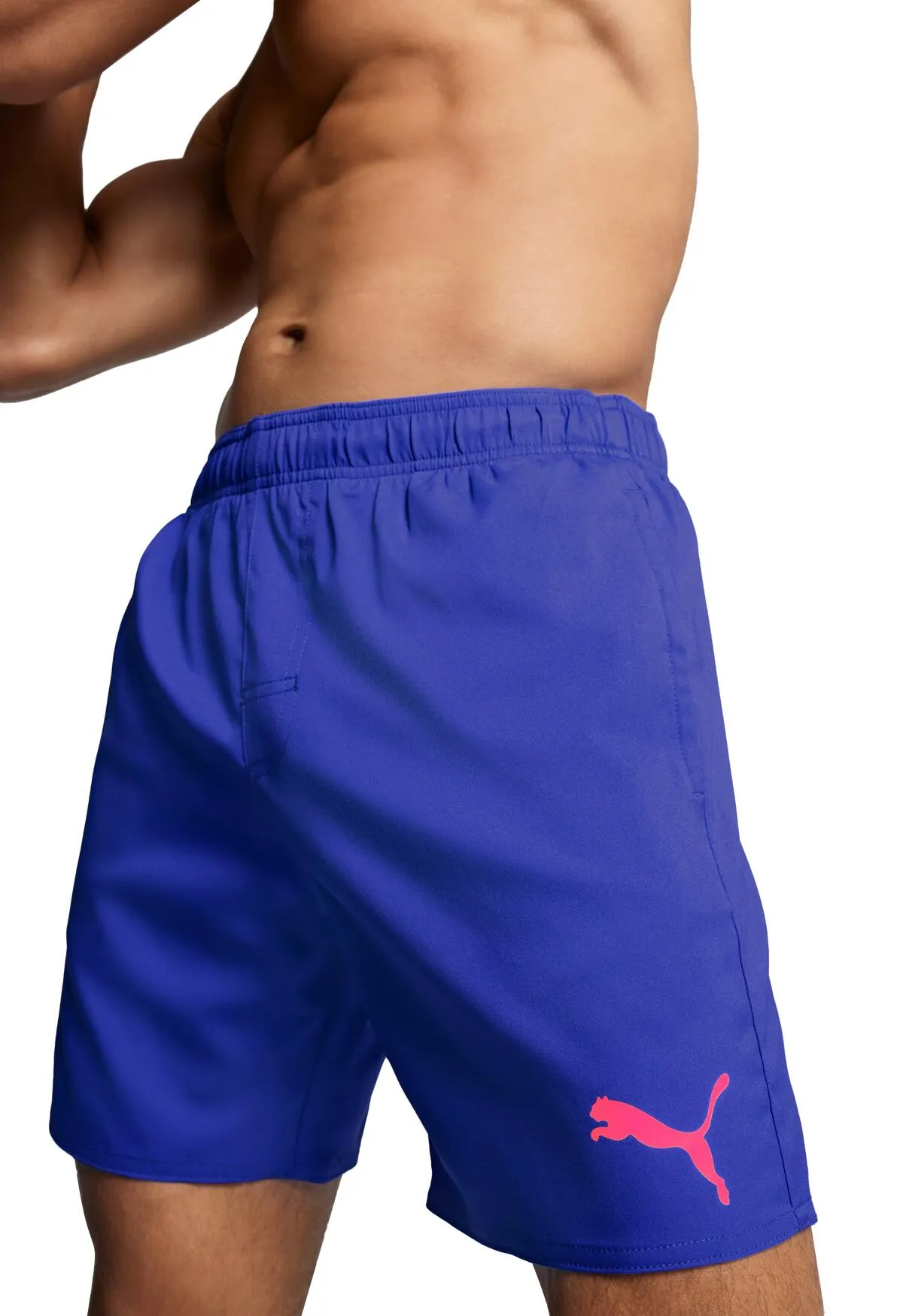 Puma Zwembroek Heren Mid Shorts Benjamin Blue