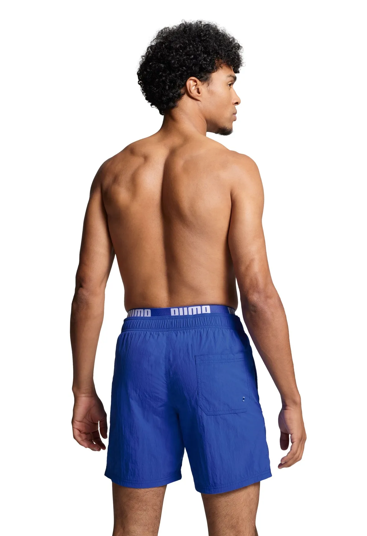 Puma Zwembroek Heren Utility Mid Shorts Benjamin Blue