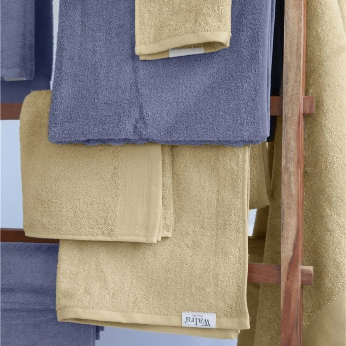 Walra Soft Cotton Handdoeken 50 x 100 cm - 550 gr/m² - Indigo - 10 stuks