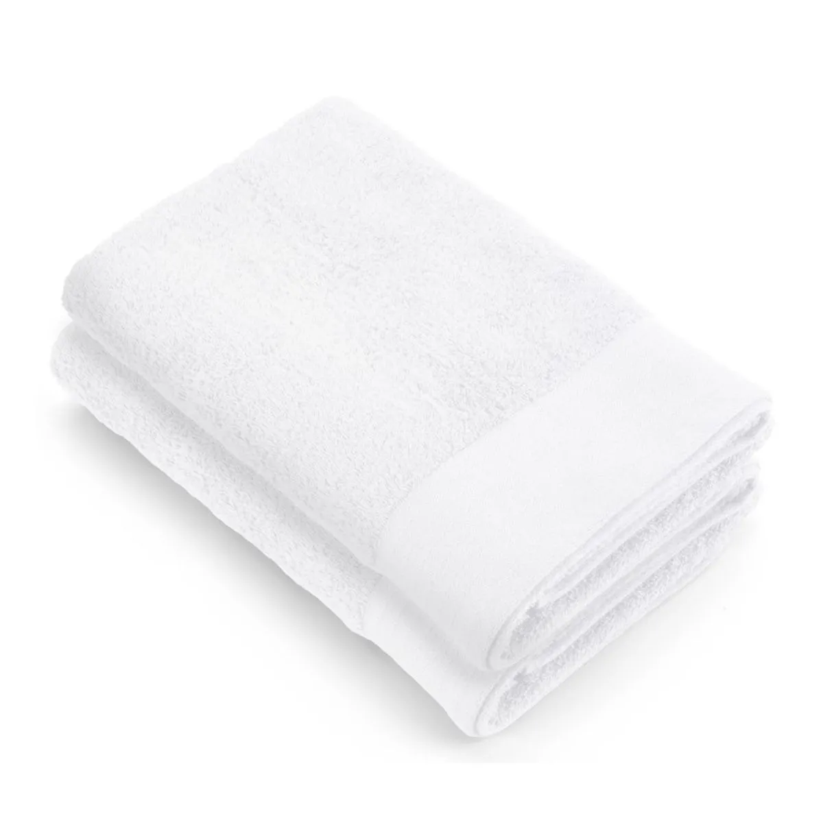 Walra Soft Cotton Handdoeken 50 x 100 cm - 550 gr/m² - Wit - 10 stuks