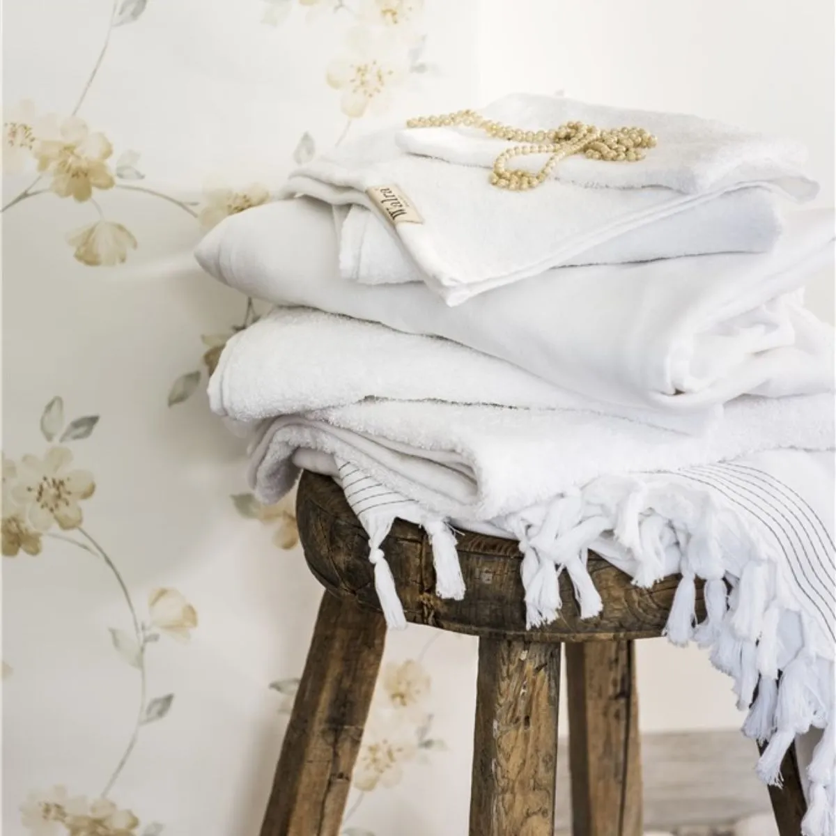 Walra Soft Cotton Handdoeken 50 x 100 cm - 550 gr/m² - Wit - 10 stuks
