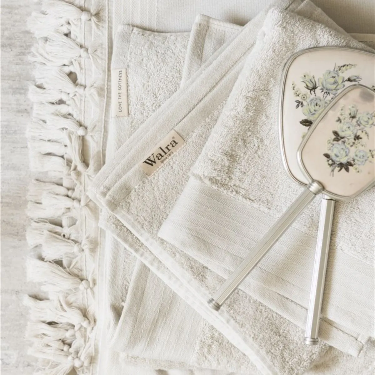 Walra Soft Cotton Handdoeken 70 x 140 cm - 550 gr/m² - Wit - 10 stuks