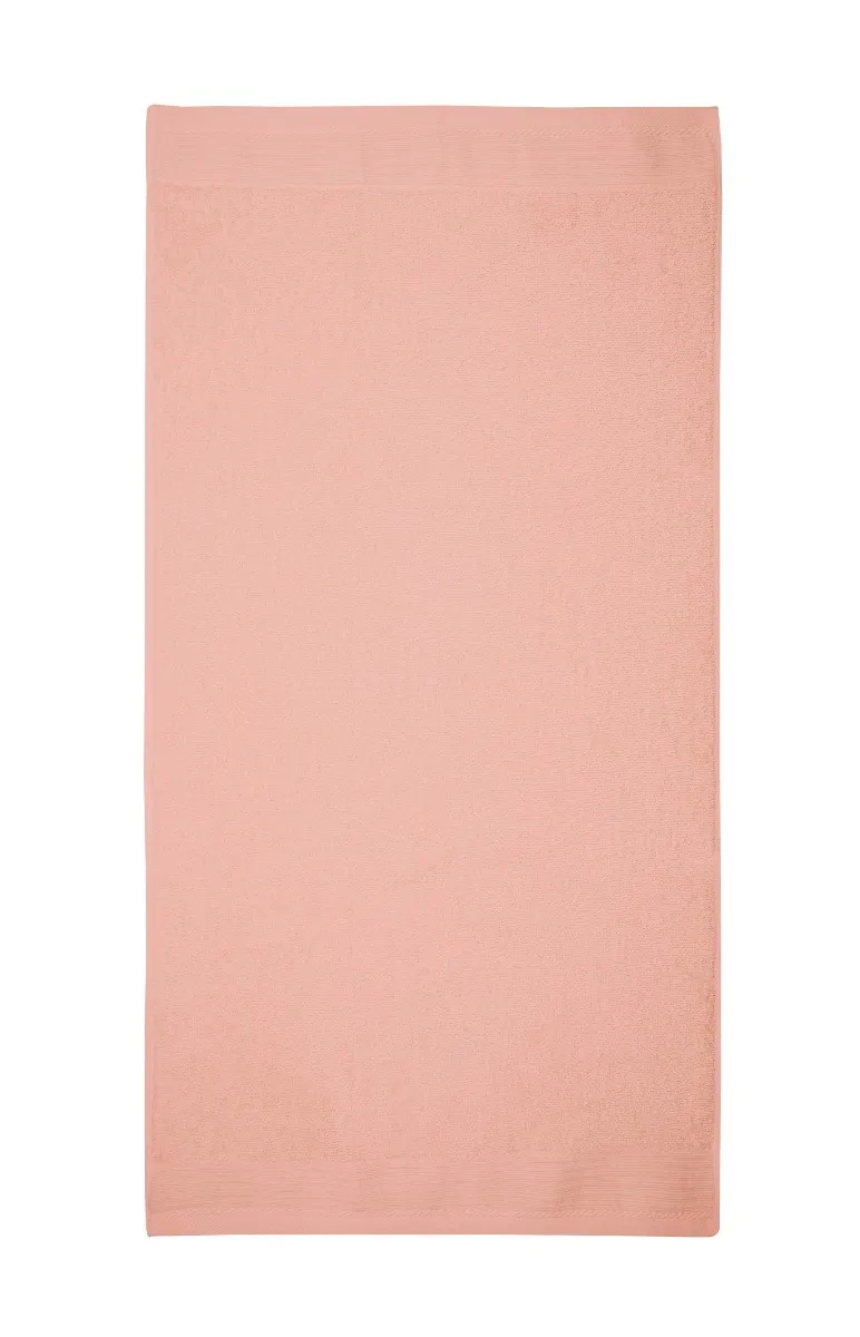 The One Handdoek 50x100 cm 450gram Salmon