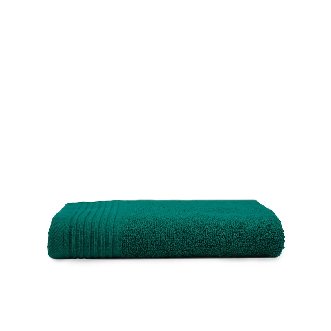 The One Badhanddoek 450 gram 70x140 Emerald Green