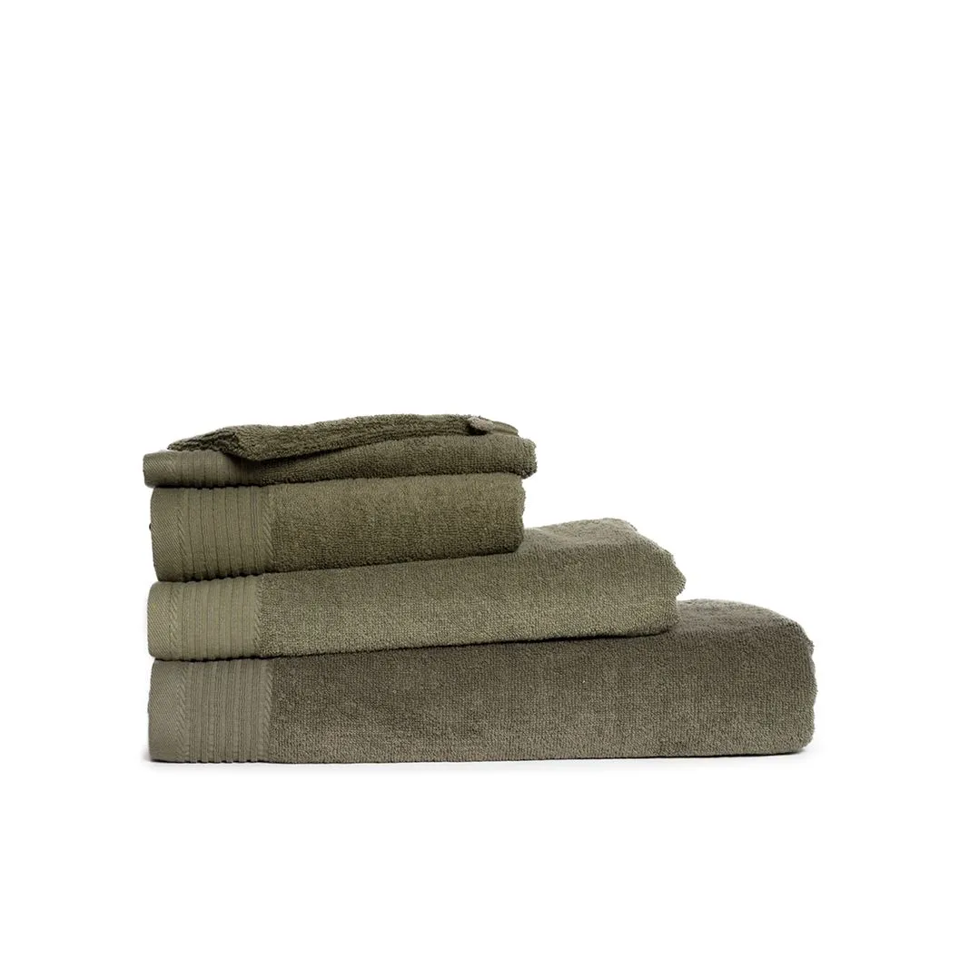 The One Badlaken 450 gram 100x180 cm Olive Green
