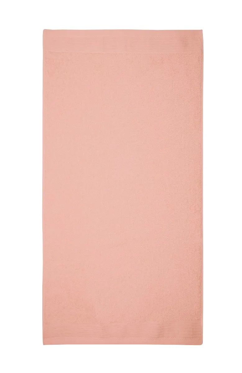The One Handdoek Deluxe 50x100  550 gr Salmon  