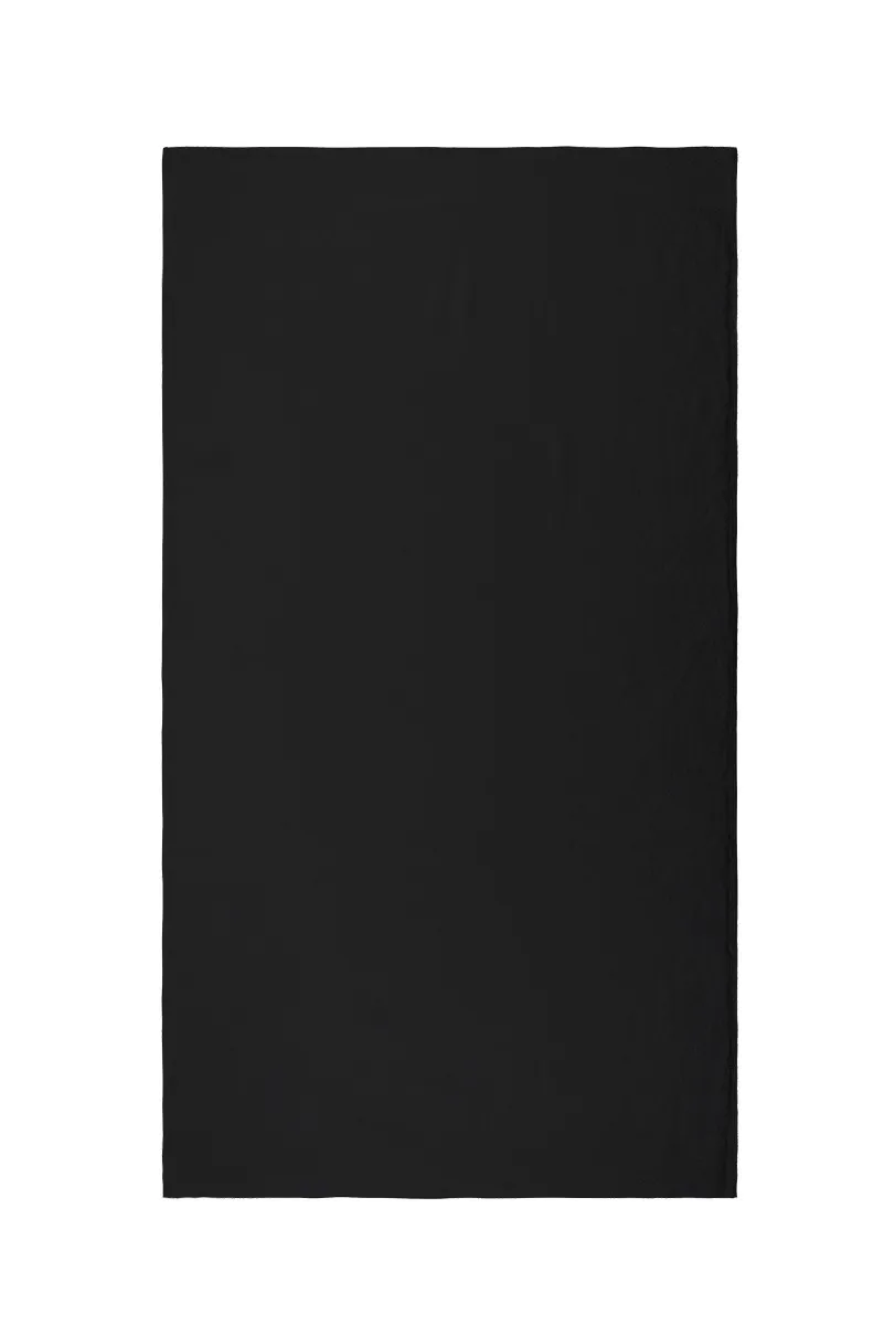 The One Baddoek Deluxe 60x110 550 gr Zwart