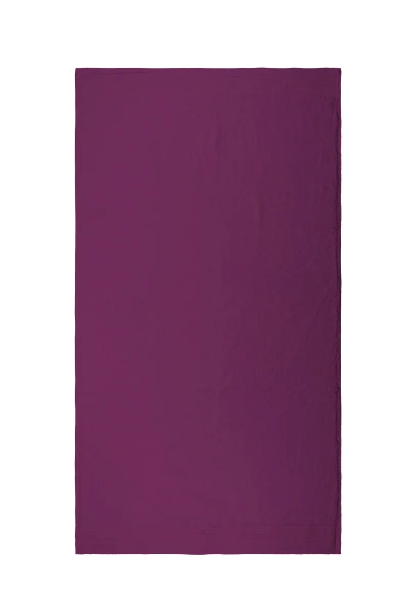The One Baddoek Deluxe 60x110 550 gr Plum