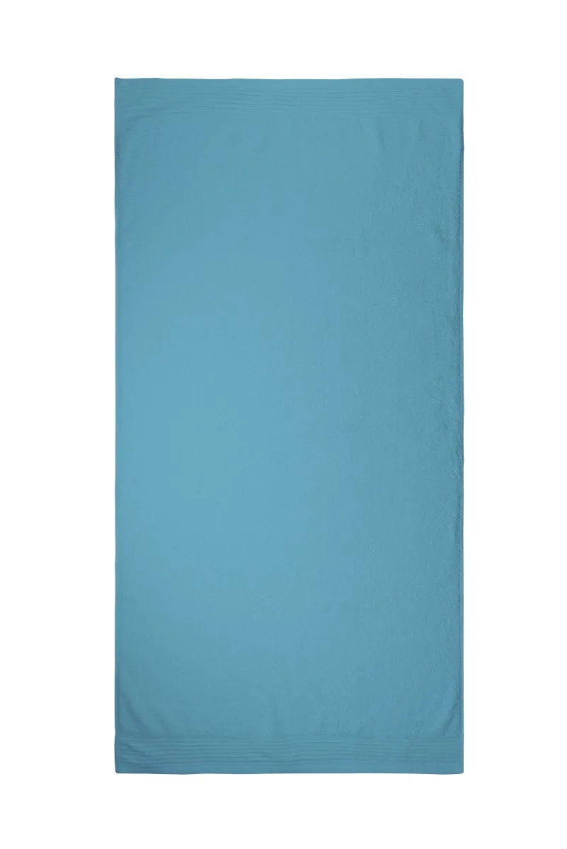 The One Badhanddoek Deluxe 70x140  550 gr Petrol
