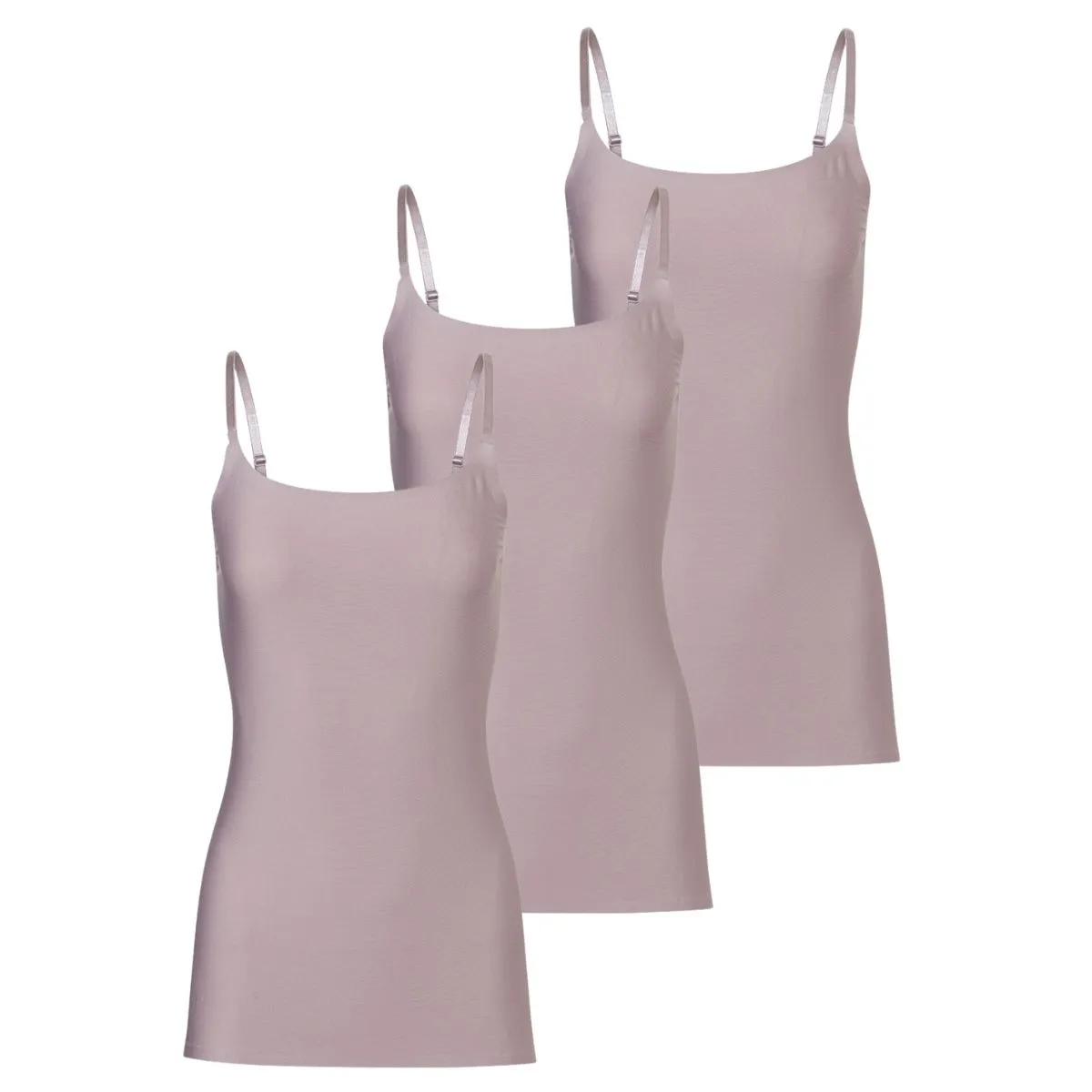 Ten Cate Secrets 3-pack Spaghetti Top Soft Taupe