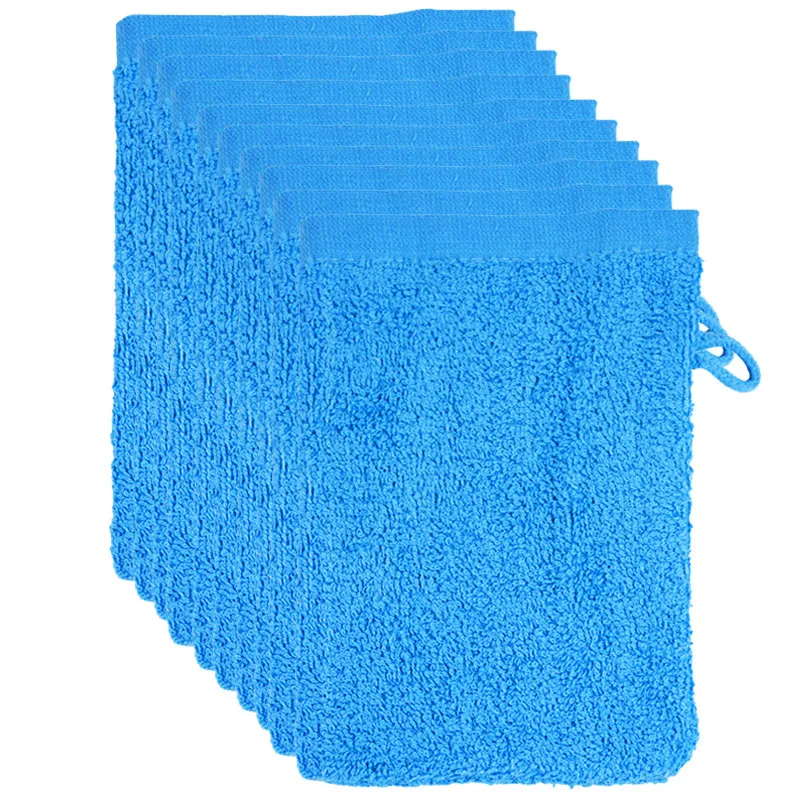 The One Washandjes Aqua - 10 stuks