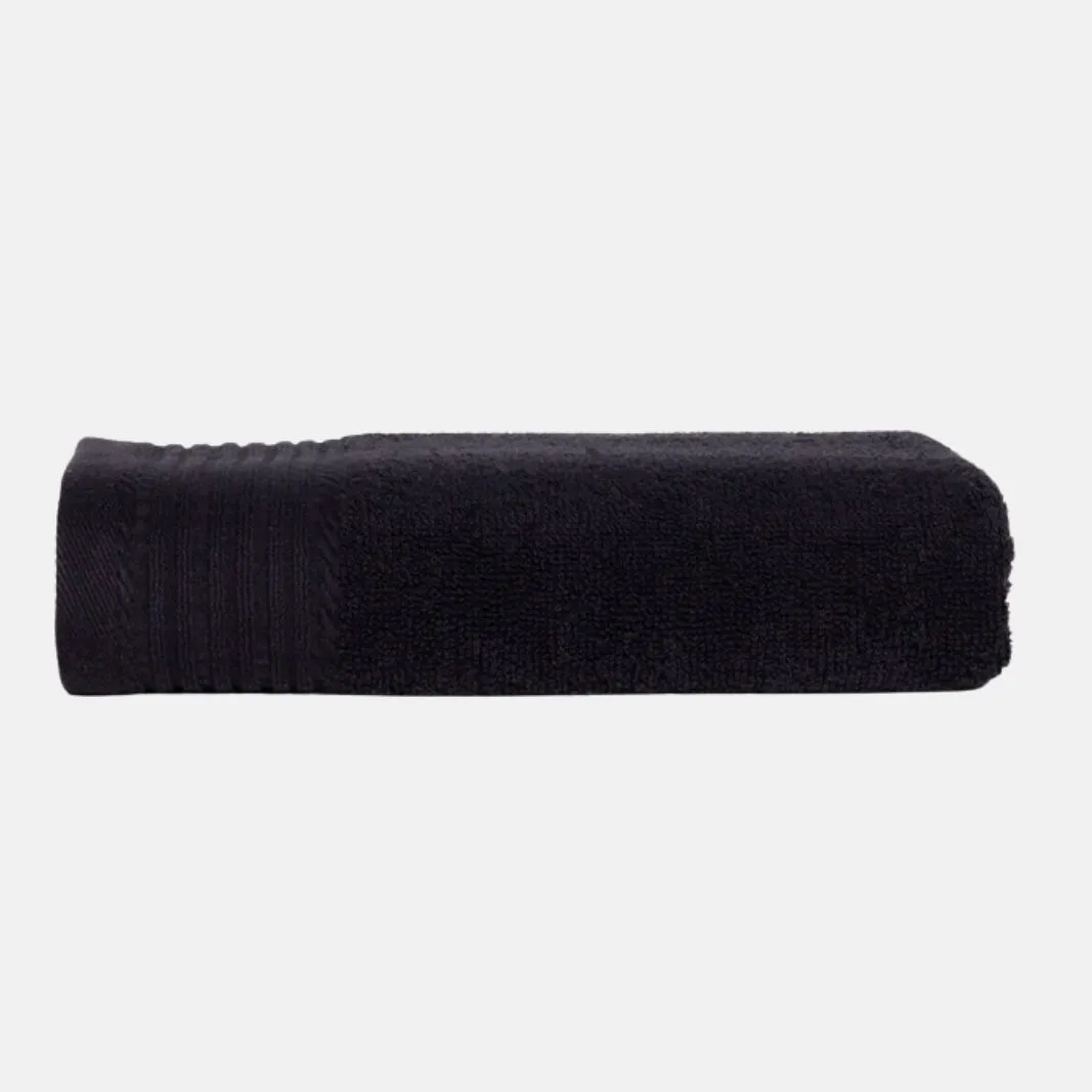 The One Handdoek 450 gram 50x100 cm Zwart