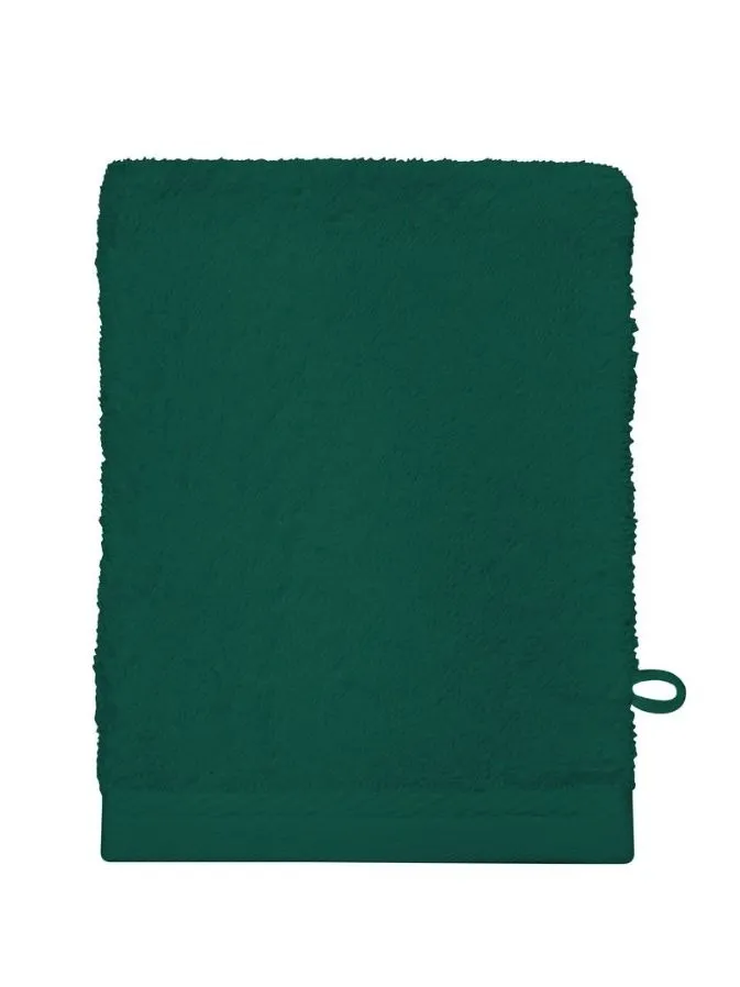 The One Washandje 500 gram 15x21 cm Donkergroen