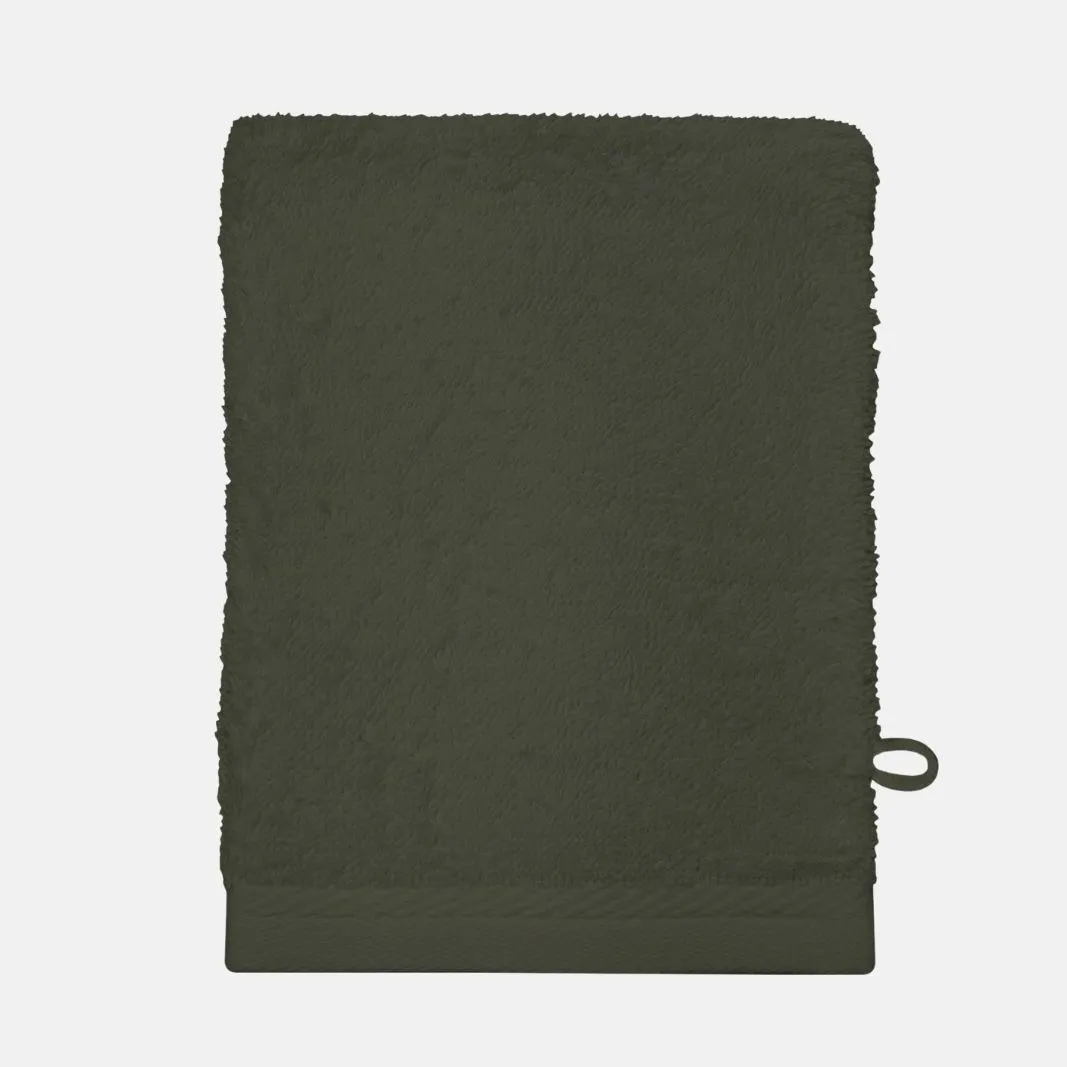 The One Washandje 500 gram 15x21 cm Olive Green