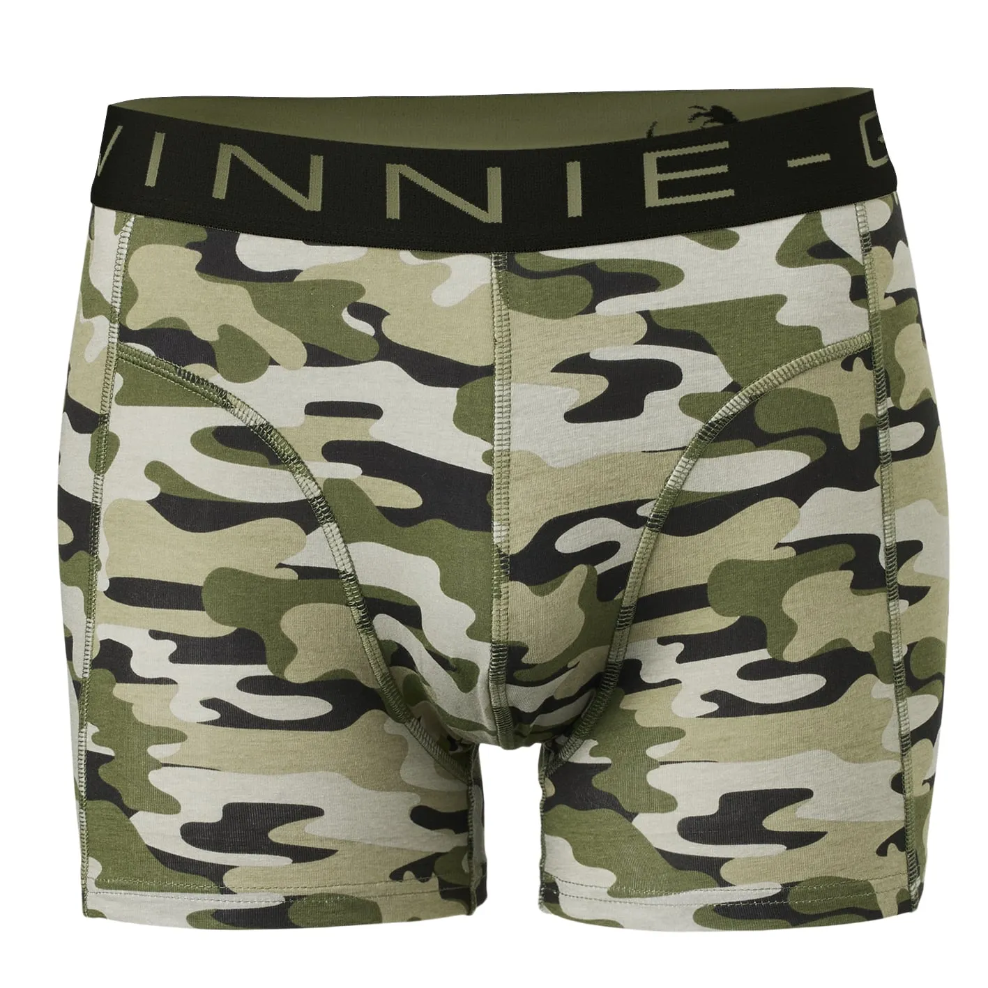 Vinnie-G Boxershorts 2-pack Black / Army Green Print