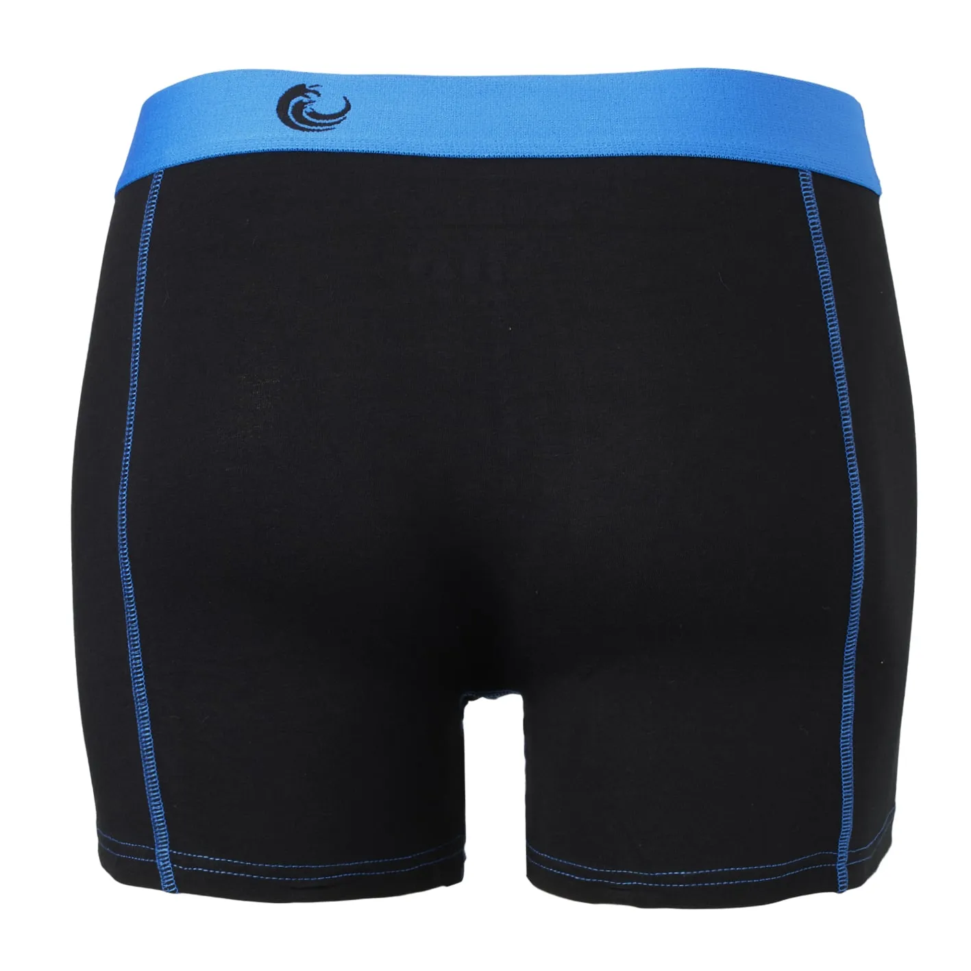 Vinnie-G Boxershorts 2-pack Black/Blue Stitches