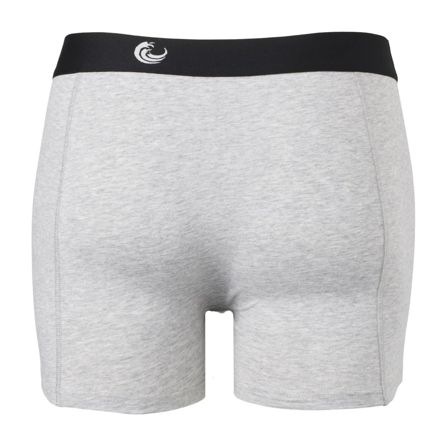 Vinnie-G Boxershorts 2-pack Grey Melange Black