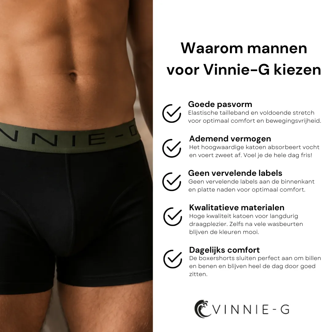 Vinnie-G Boxershorts 10-pack Blue Army Combo