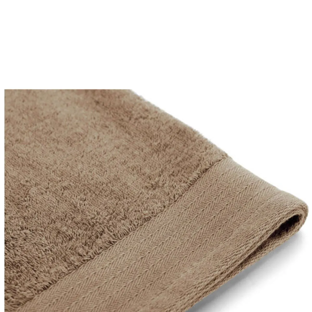 Walra Soft Cotton Handdoek 60 x 110 cm 550 gram Bruin - 5 stuks