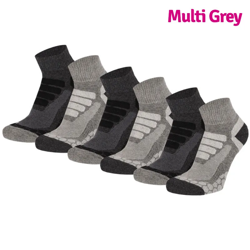Dagaanbieding Xtreme Wandelsokken Quarter 6-pack