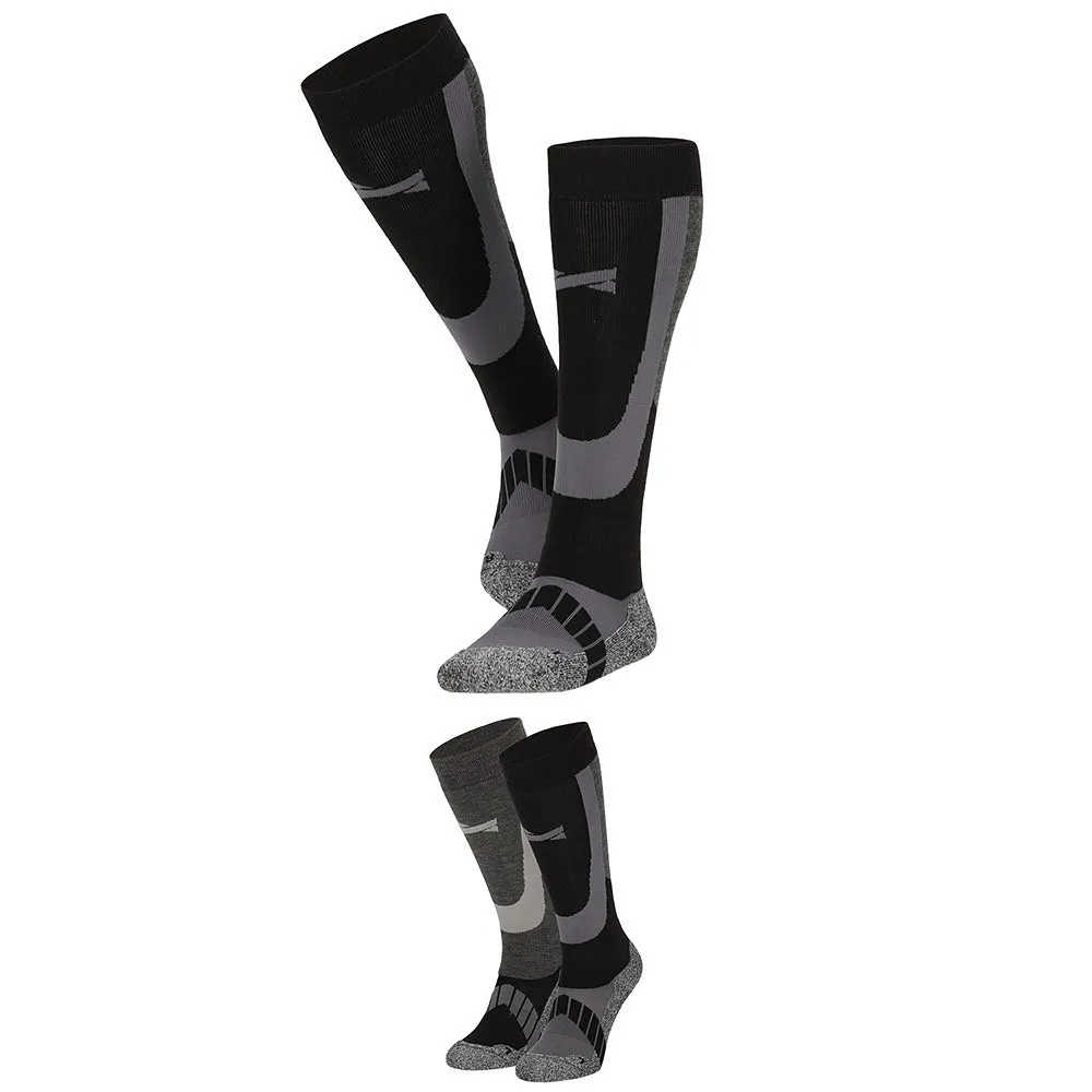 Xtreme Skisokken Unisex 6-pack Multi Black